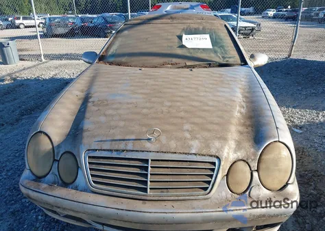 2001 Mercedes-Benz Clk 320 из США, поврежденный, VIN WDBLK65G81T063412